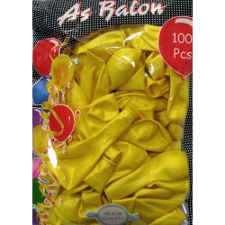 metalik balon sarı
