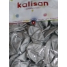 kalisan 12" krom mirror balon gümüş silver 50 li