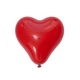 kalplı balon kırmızı baskılı 100 ad