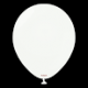 toptan kalisan pastel beyaz balon 12" 100 lü