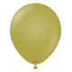 toptan kalisan retro zeytin renk balon 12 inç 100 lü