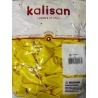 toptan kalisan pastel sarı balon 100 lü