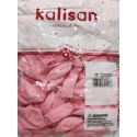 toptan kalisan pastel açık pembe balon 100 lü