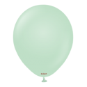 toptan kalisan makaron soft mint yeşil balon 100 lü