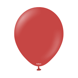 toptan kalisan koyu kırmızı balon deep red 100 lü
