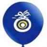 toptan atom baskılı koyu mavi nazar balon 100 lü