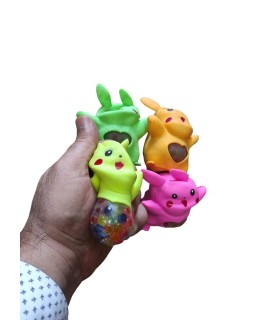 Toptan sıkmalı oyuncak Beyin Pikachu 12 li akz13442-6