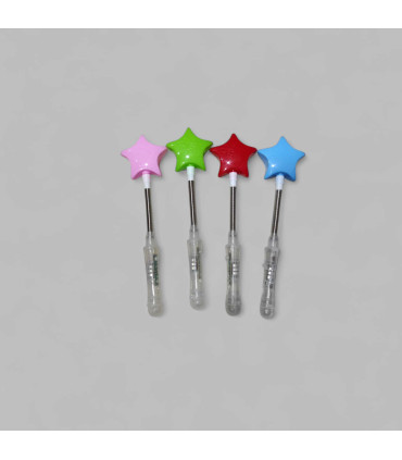 toptan ışıklı oyuncak ışıklı yaylı yıldız 12 li akz13788