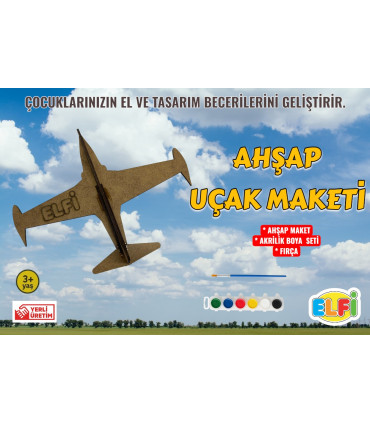 toptan ahşap oyuncak uçuk maketi cng5