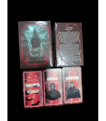 toptan kart oyunları vampir köylü 24 lü