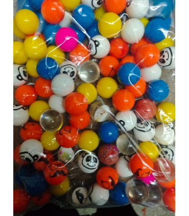 zıplayan renkli top otomat topu 32 ml100 lü