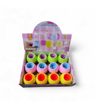 toptan sıkmalı oyuncak mısır civciv çıkar 12 li erd205