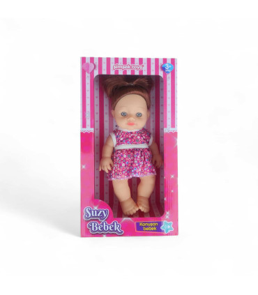 toptan suzy et bebek saçlı türkçe konuşan 30 cm kutulu şmş8570