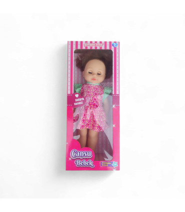 toptan cansu et bebek türkçe konuşan 44 cm kutulu şmş8572