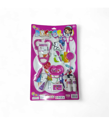 toptan oyuncak doktor seti kartelada büyük akg041