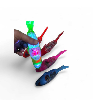 toptan ışıklı kırmızı balık pilli yürüyen cnl7777