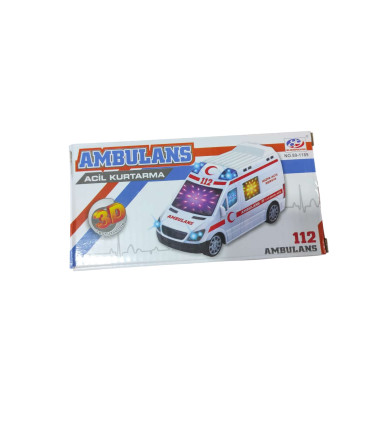 toptan ambulans pilli sesli ışıklı emg911