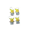 toptan ışıklı anahtarlık pokemon 48 li akz15126