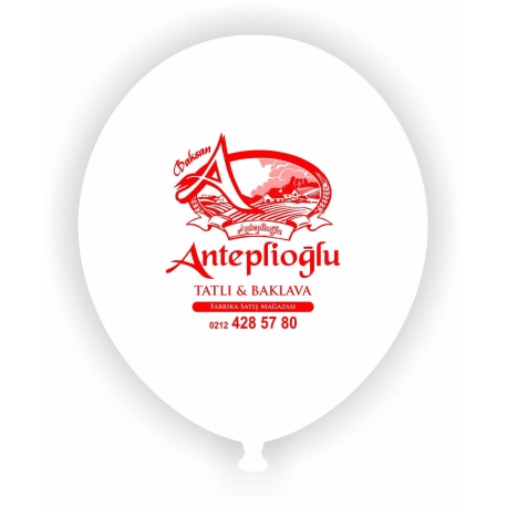 toptan özel reklamlık balon1000 ad tek yüz tekrenk baskı kdv dahil toptan satış fiyatı