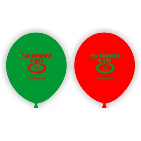 toptan özel reklamlık balon1000 ad tek yüz tekrenk baskı kdv dahil toptan satış fiyatı