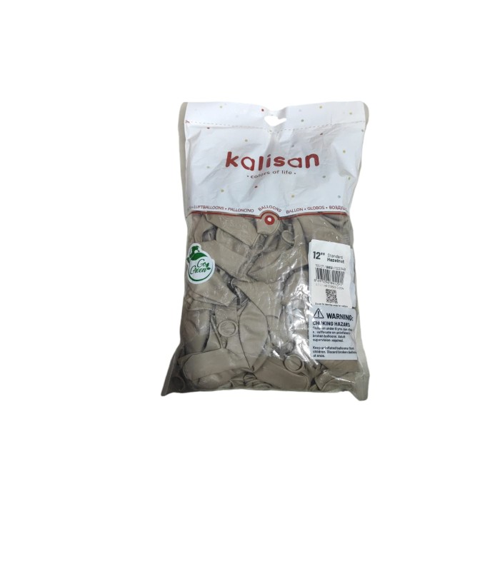 toptan kalisan pastel fındık kahvesi balon 100 lü toptan satış fiyatı