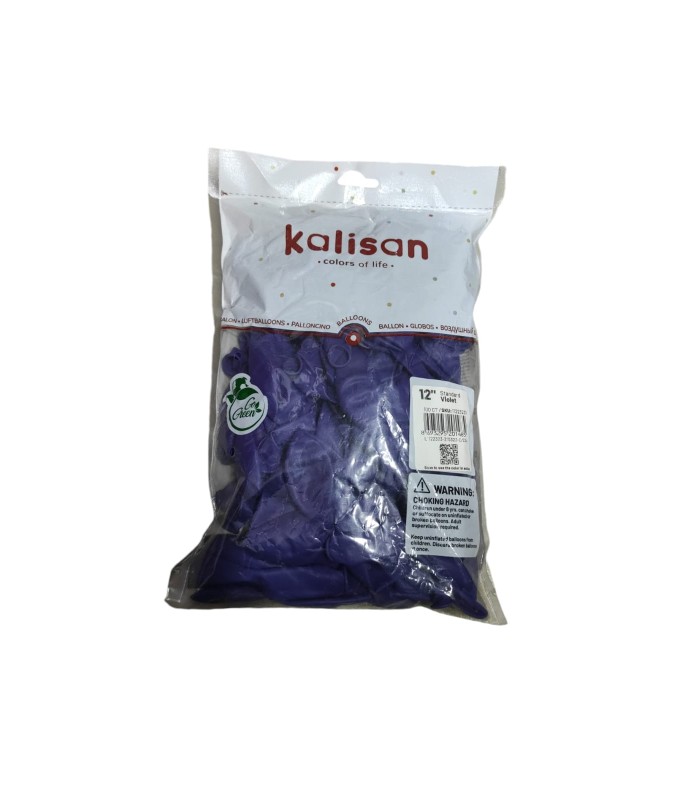 toptan kalisan pastel menekşe mor balon 12 inç 100 lü toptan satış fiyatı