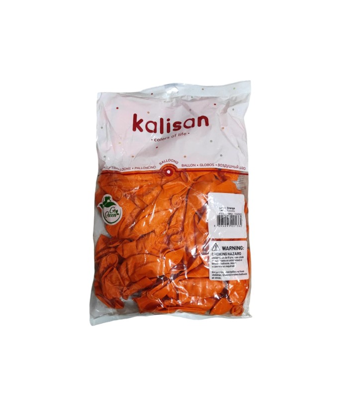 toptan kalisan pastel turuncu balon 12 inç 100 lü toptan satış fiyatı