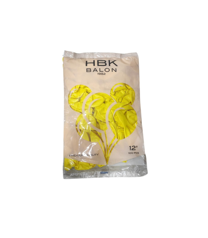 toptan hbk pastel balon sarı 100 ad toptan satış fiyatı