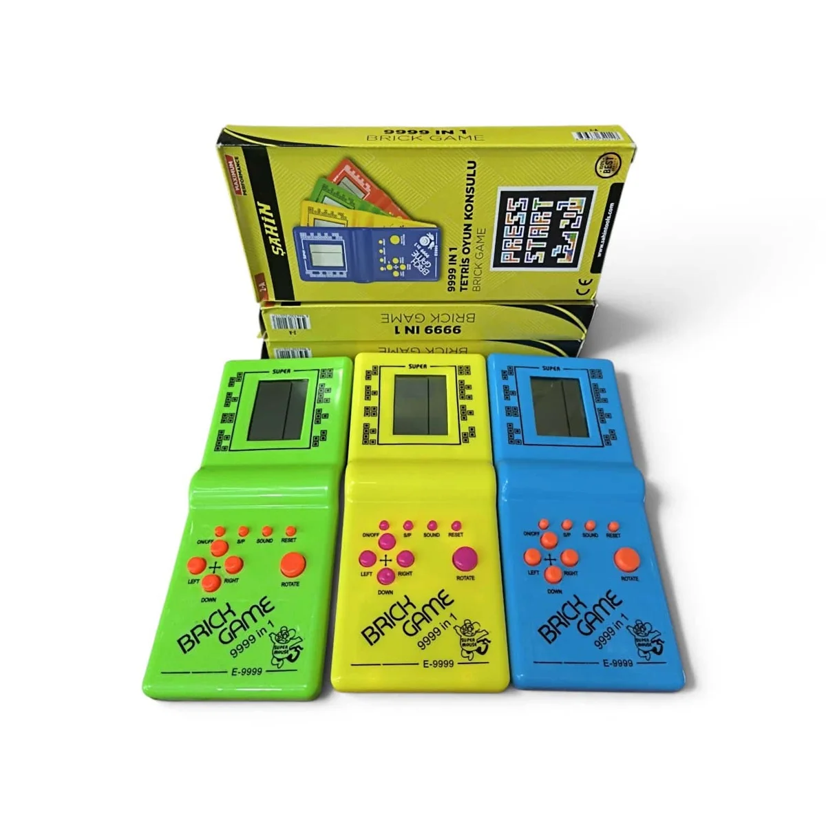 Tetris Pilli Sesli Gameboy - Toptan Oyuncak Çeşitleri | Toptan Adem Oyuncak