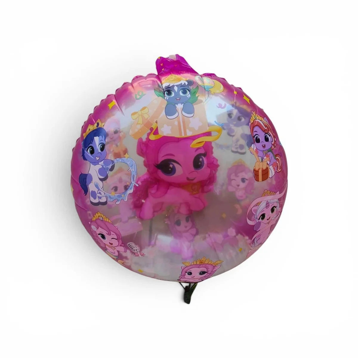 toptan folyo balon şeffaf içi figürlü 50 li